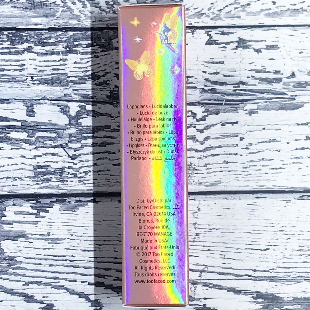NEW Too Faced Fairy Tears Mystic Crystal Lip Gloss - Picture 3 of 8